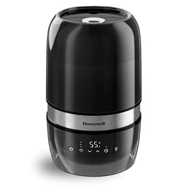 Imagem de Honeywell Umidificador de névoa refrescante ultrassônico reflexo, preto - umidificador de névoa fresca para quarto ou escritório