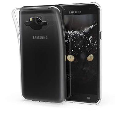 Imagem de Capa de cristal Kwmobile compatível com Samsung Galaxy J7 Nxt/J7 Neo / J7 Core - Capa protetora de silicone TPU flexível e macia - Transparente, transparent