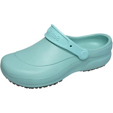 Imagem de Babuche Serviços Gerais Lisa Conforto Segurança EVA Solado Antiderrapante Proteçao Contra Objetos Tamanho:48;Cor:Verde;Gênero:Masculino;Departamento BS:Esporte