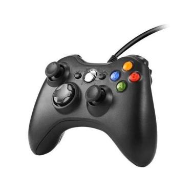 Imagem de Controle Video Game Xbox 360 Com Fio Joystick Xbox360 E Pc