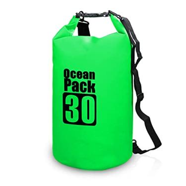 Imagem de Qudai 10L / 15L / 20L / 30L Ao Ar Livre À Prova D 'Água Mochila Seca Saco Flutuante Rolo Superior Saco para Caiaque Rafting Passeios de Barco Rio Trekking