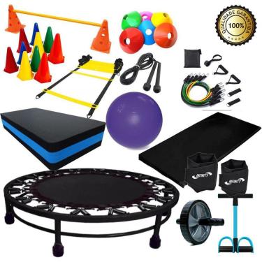 Imagem de Kit Treino Funcional Completo Para Exercício Aeróbico