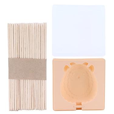 Imagem de Moldes de picol¨¦s de silicone, moldes caseiros de barra de gelo DIY de grau aliment¨ªcio, moldes de picol¨¦s de gelo congelados sem BPA com 20 palitos de picol¨¦(sheep), Formas de picol¡§| Moldes sil