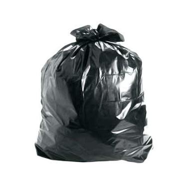 Imagem de Saco De Lixo Preto Reforçado 150 Litros 85x105cm 100 UN