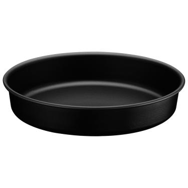 Imagem de Assadeira Redonda Tramontina Brasil Em Alumínio Com Revestimento Interno Antiaderente Starflon T1 Grafite 22 Cm 1,7 L