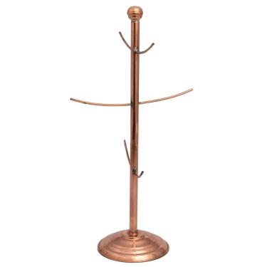 Imagem de Suporte Jogo Desmontável Copos Canecas Xícaras em Cobre Puro