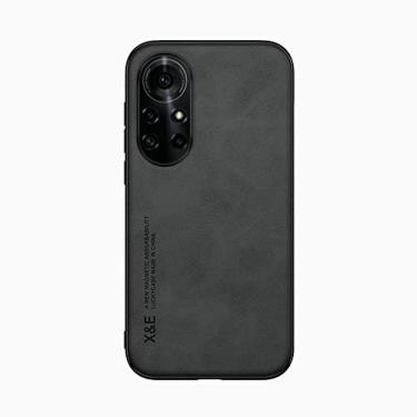Imagem de Kepuch Silklike Capa para Huawei Nova 8 Pro - Case Placa de Metal Embutida para Huawei Nova 8 Pro - Preto