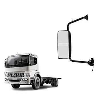 Imagem de ESPELHO RETROVISOR MANUAL ESQ MB AXOR ATEGO COM DESEMBACADOR