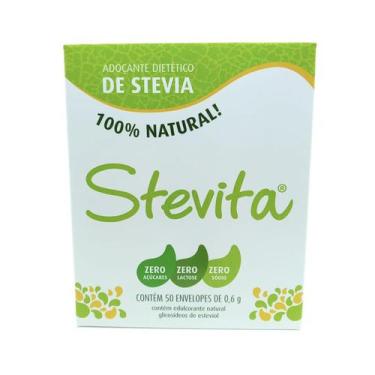 Imagem de Kit 6 - Adoçante Natural Stevia Stevita - Sache 50 X 0,6G