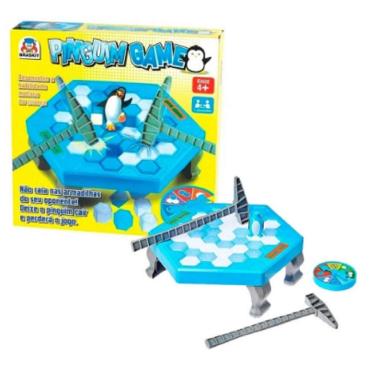 Jogo Pinguim Quebra Gelo Numa Fria Tamanho Brinquedo Jogos De Mesa Infantil  Criança - Art Brink - Outros Jogos - Magazine Luiza