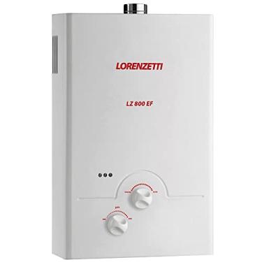 Imagem de Aquecedor de água a Gás LZ 800EF GLP 8, 0 Lts/Min, Lorenzetti, Aquecedor de água a Gás LZ 800EF GLP 8, 0 Lts/Min Lorenzetti 7412099, Branco, Médio