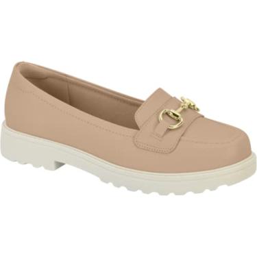 Imagem de MOCASSIM MODARE 7357.106 PALMILHA ORTOPÉDICA SOLADO 3 CM ALTURA PARA ESPORÃO Cor:Bege;Tamanho:34