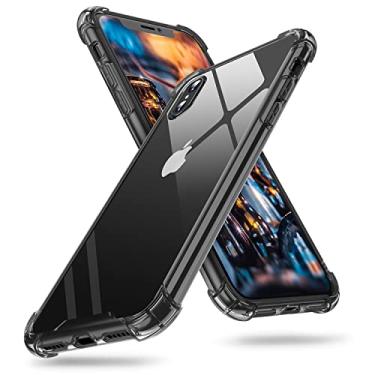 Imagem de ORIbox Capa compatível com iPhone XS Max, com proteção à prova de choque nos 4 cantos