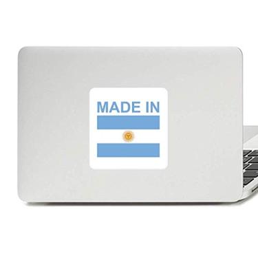 Imagem de Adesivo de vinil paster para laptop Made in Argentina Country Love para decoração de PC