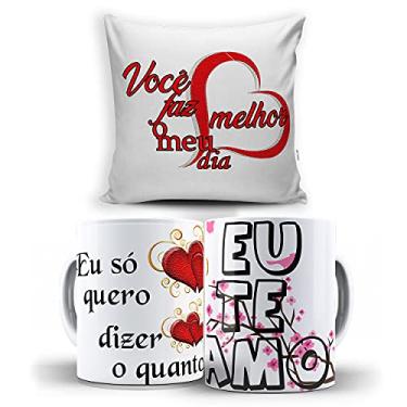Imagem de KIT Caneca + Almofada Mundo dos Namorados 009