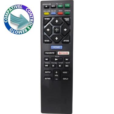 Imagem de Controle Compatível DVD Blu-Ray Sony RMT-VB100U  BDPBX350 SKY-8071