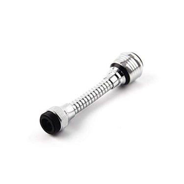 Imagem de Torneira giratória, aerador de borbulhador de chuveiro, prolongador de água, bico à prova de respingos de boca e bico de filtro de torneira de cozinha, H