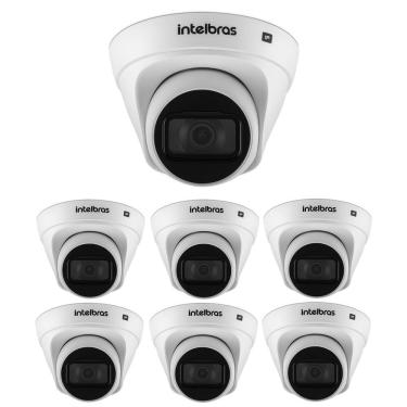 Imagem de Kit 7 Câmeras IP 2 Megapixels Full HD 30m Starlight VIP 3230 D SL G3 Intelbras