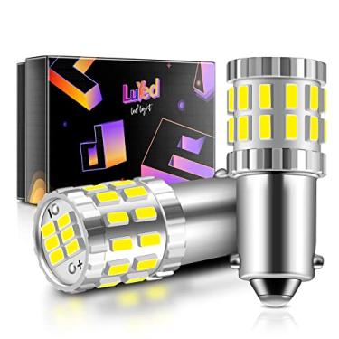 Imagem de LUYED 2 chipsets 530LM Super Bright 3014 30-EX Lentes BA9 BA9S 53 57 1895 64111 Lâmpadas de LED para porta lateral Luzes de cortesia Mapa, Xenon Branco (design de dissipação de calor)