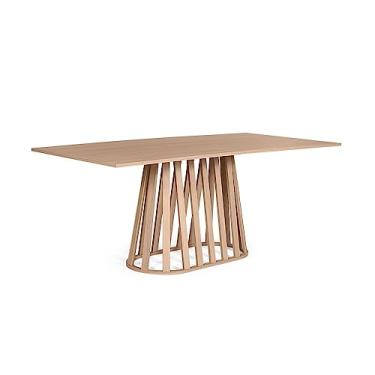 Imagem de Mesa de Jantar Retangular 8 Lugares 200x90cm Gabi Jade - Straub Web