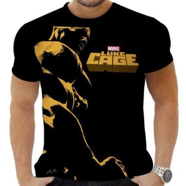 Imagem de Camiseta Camisa Personalizada Herois Luke Cage 1_X000d_ - Zahir Store