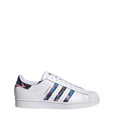 Imagem de adidas Superstar Shoes Men's, White, Size 7.5