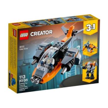 Imagem de Lego Creator Ciberdrone 113 Peças 31111