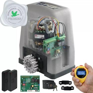 Imagem de Kit Motor Rossi Dz4 Turbo 2 Control Portão Eletronico 800kg