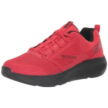 Imagem de Skechers Tênis infantil unissex Go Run Elevate-Cipher, Vermelho, 5 Big Kid