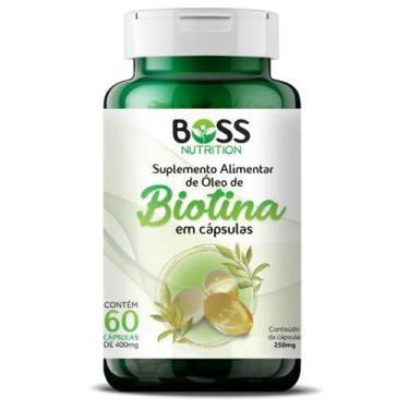 Imagem de Biotina 250 Mg  Pote 60 Cápsulas - Boss Nutrition Suplementos