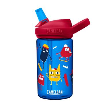 Imagem de Garrafa de água infantil Eddy CamelBak, 400 ml, Skate Monsters