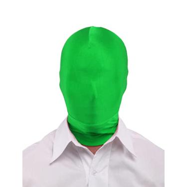 Imagem de Aniler Luvas Chromakey Green Chroma Key Mask Hood Invisible Effects Background Chroma Keying Green Gloves Mask, Capuz de máscara verde, Tamanho Único