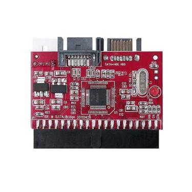 Imagem de Suporte ao adaptador de conversor IDE HDD para SATA Serial ATA Suporte