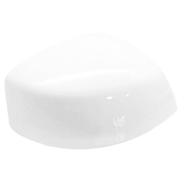Imagem de Tampa do espelho retrovisor lateral do carro para Honda Civic 9º 2012 2013 2014 2015 estilo de substituição direta branca (lado direito)