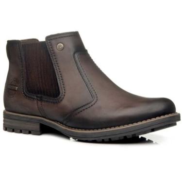 Imagem de Bota Masculina Chelsea Stretch Chocolate Pegada 180788-03