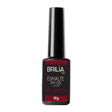 Imagem de Brilia nail esmalte gel vem brincar 10g