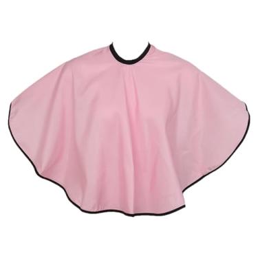 Imagem de menolana Capa de barbeiro para salão de beleza, capa para corte de cabelo, para tintura de cabelo, capa de barbeiro para cabeleireiro, cor de cabelo, ROSA