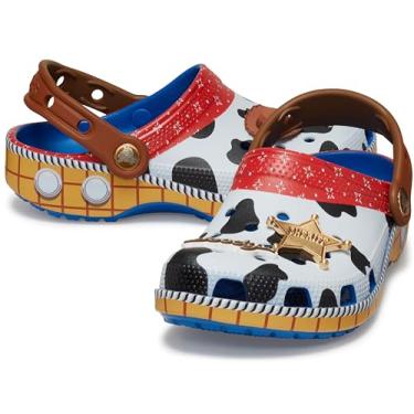 Imagem de Sandália crocs classic toy story woody clog infantil blue jean - 22