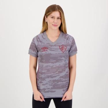 Imagem de Camisa Umbro Fluminense III 2021 Feminina