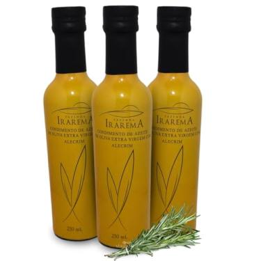 Imagem de Azeite De Alecrim Fazenda Irarema 250ml x 3 Un. - Extra Virgem Prensado a Frio
