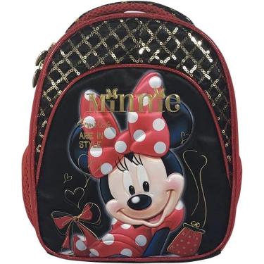 Imagem de Lancheira Escolar Infantil Minnie 9384 Preto