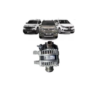 Imagem de Alternador Fiat Toro Argo Uno Mobi 1.0 1.3 3CC 12v 150a - Denso