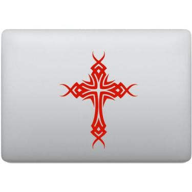Imagem de Adesivo de Notebook Crucifixo Cristão - Melhor Adesivo