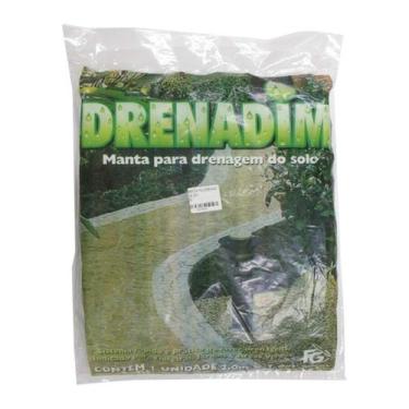 Imagem de Manta Drenadim Drenagem para Jardim - 2x1 - FG Import
