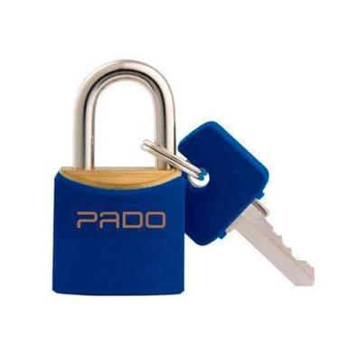 Imagem de Cadeado de Latão 20mm Azul - Pado