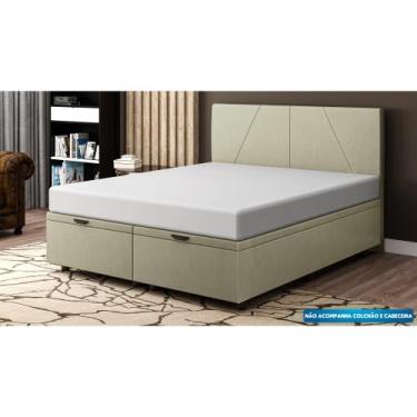 Imagem de Base Cama Baú Queen Size material sintético - SkyBox - SKYBOX BOX E BA