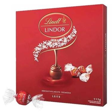 Imagem de 1 Caixa De 112G, Bombom De Chocolate Suiço Lindt Lindor