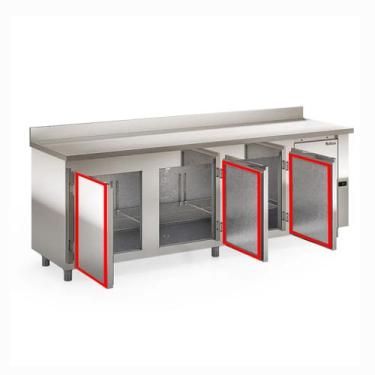 Imagem de 3 Gaxeta Balcão Apoio Refrigerador Gelopar Gbec-1758 53x60 - Ilpea , C