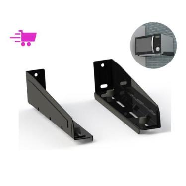 Imagem de Suporte universal para micro ondas e forno elétrico com ajuste largura