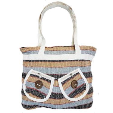 Imagem de Bolsa Feminina Nordestina Indiana Pano  Varias Cores - Ripchique, Pret